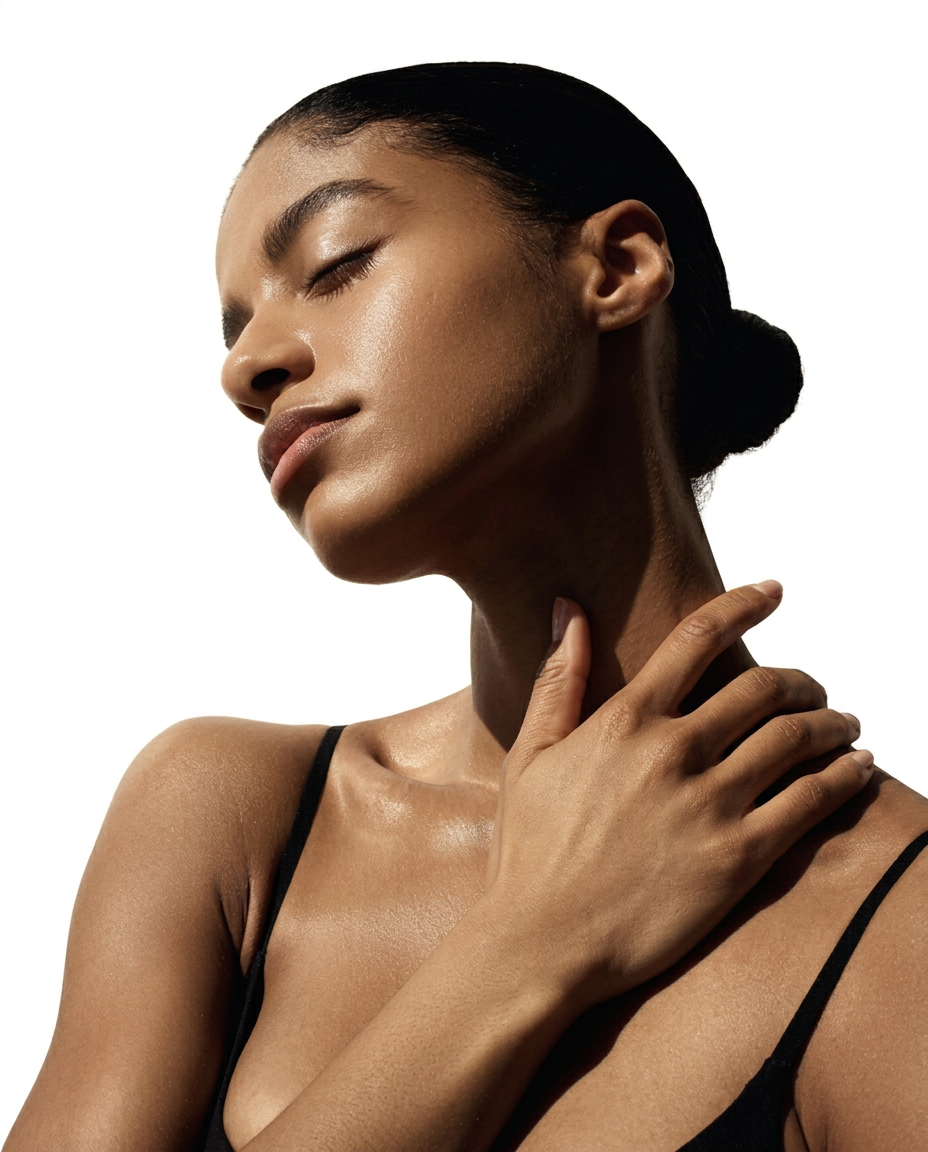 Woman with smooth, even-toned skin after medical-grade skin treatment